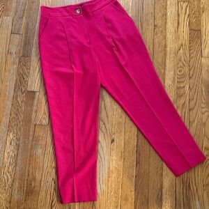Iris Setlakwe Vibrant Pink fuschia trouser Pant Canada size 4 suit